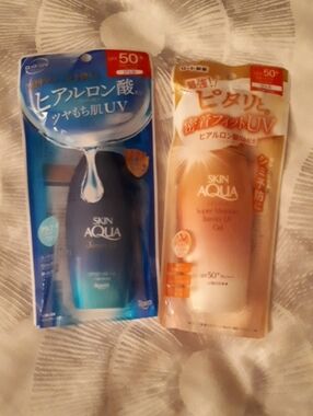 K Beauty Asian Sunscreen Lot Rohto Skin Aqua NIB